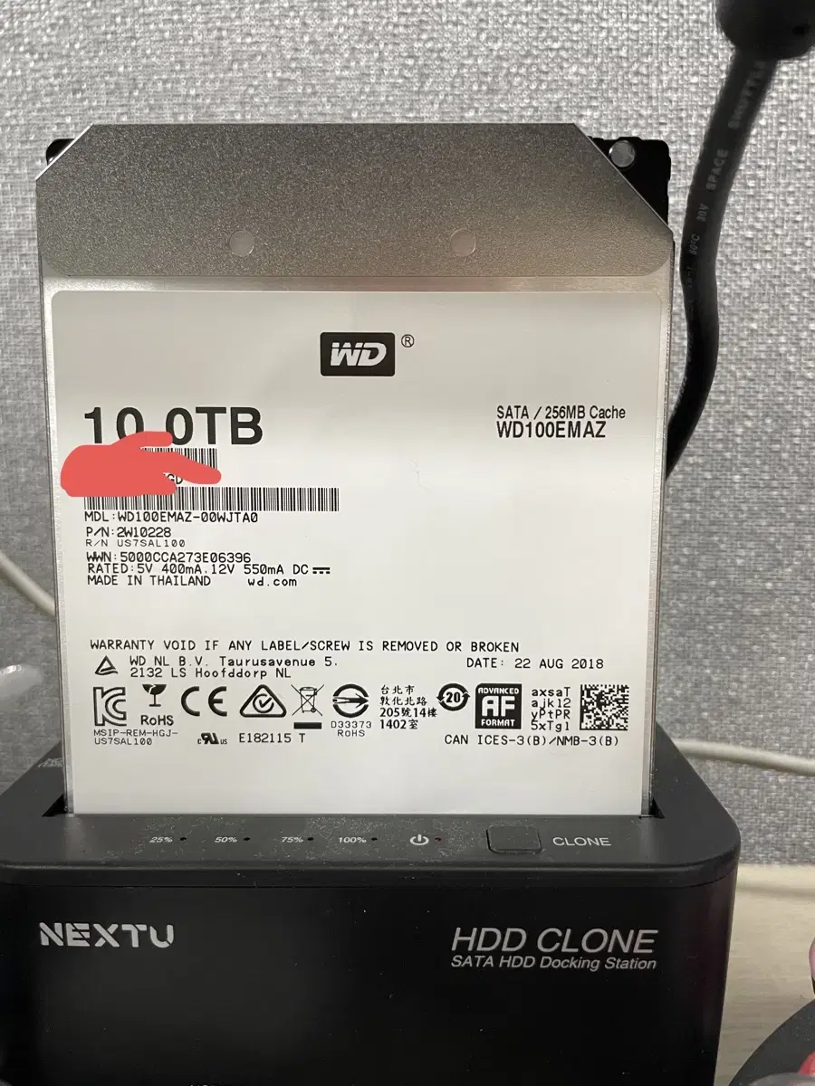 wd 10T 판매합니다