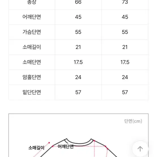 에이블리 레이어드 트임 반팔 숏