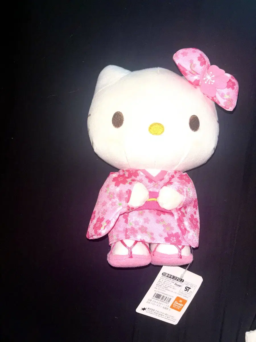 Cherry Blossom Kimono Kitty Doll