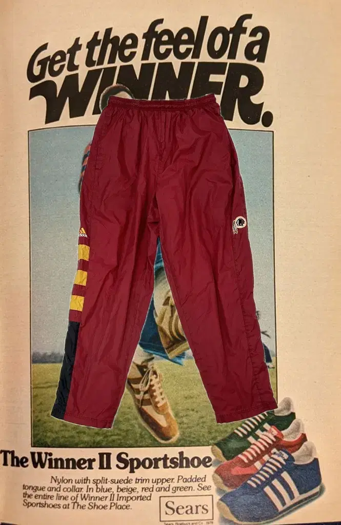 Vintage Adidas Training Pants NFL