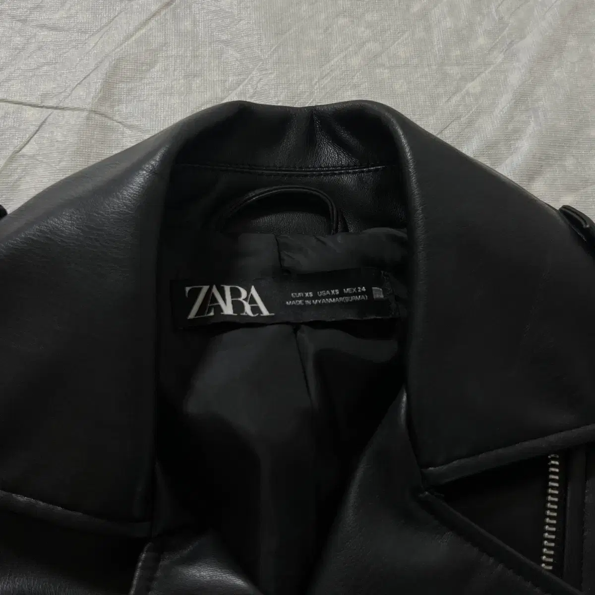 자라(Zara) 여성 라이더자켓 XS