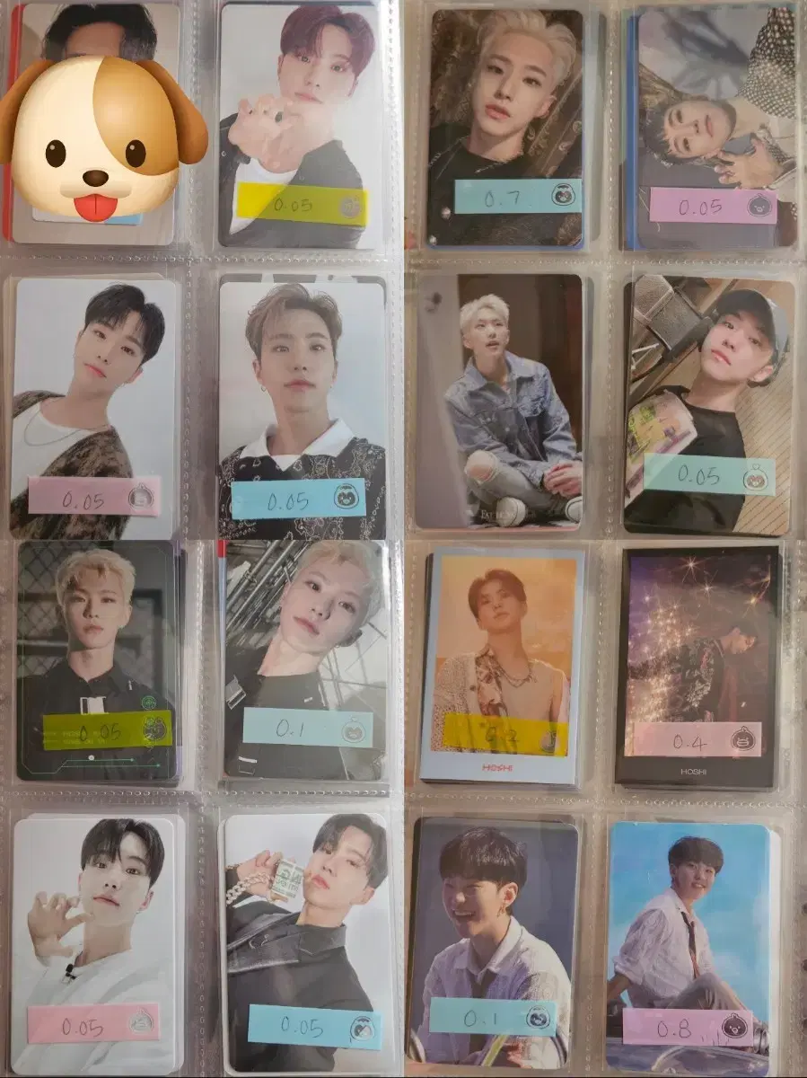 Negotiable)seventeen hoshi photocard Chapter 95 >bulk< sell (30.5=>21.0)