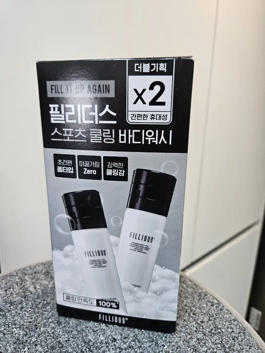 (새상품) 필리더스 스포츠 쿨링 바디워시 더블기획(200ml+200ml