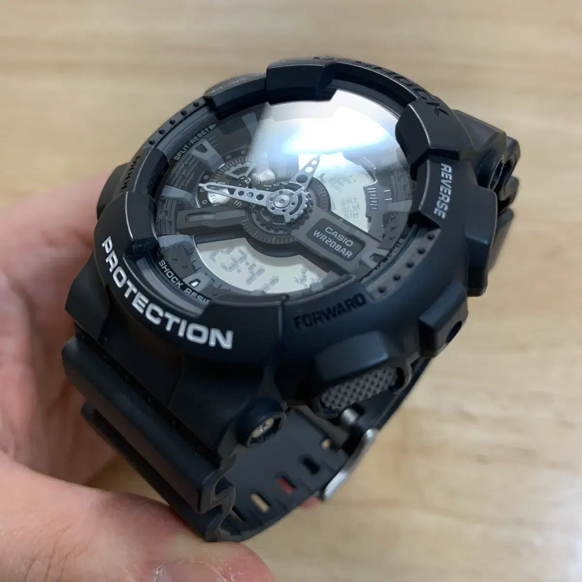 지샥 빅페이스 (G-SHOCK GA-110) 무광 다크 그레이 판매합니다