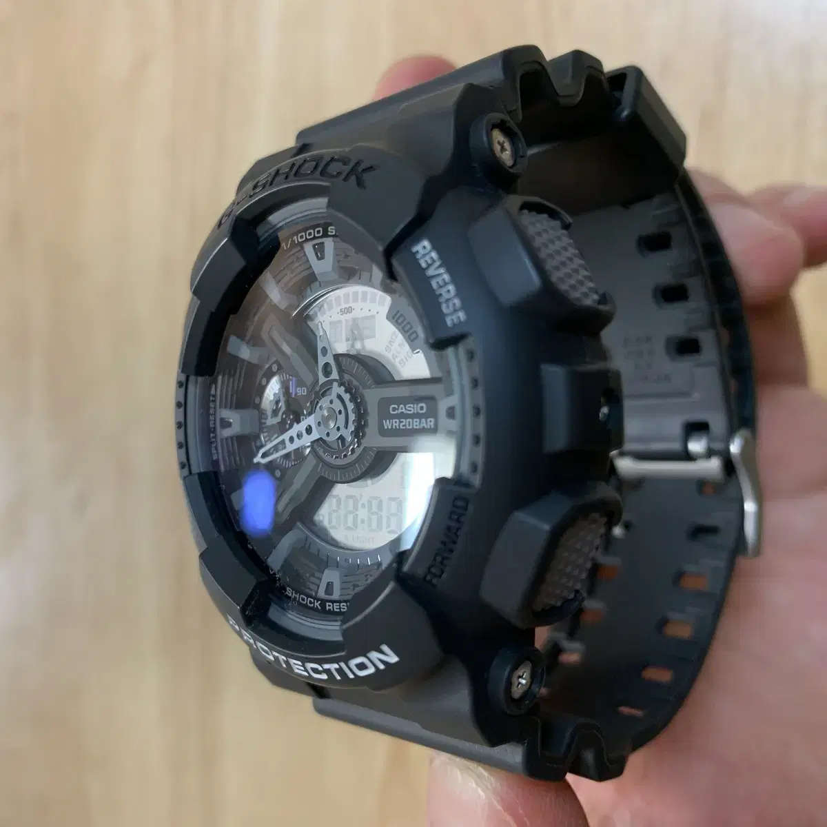 지샥 빅페이스 (G-SHOCK GA-110) 무광 다크 그레이 판매합니다