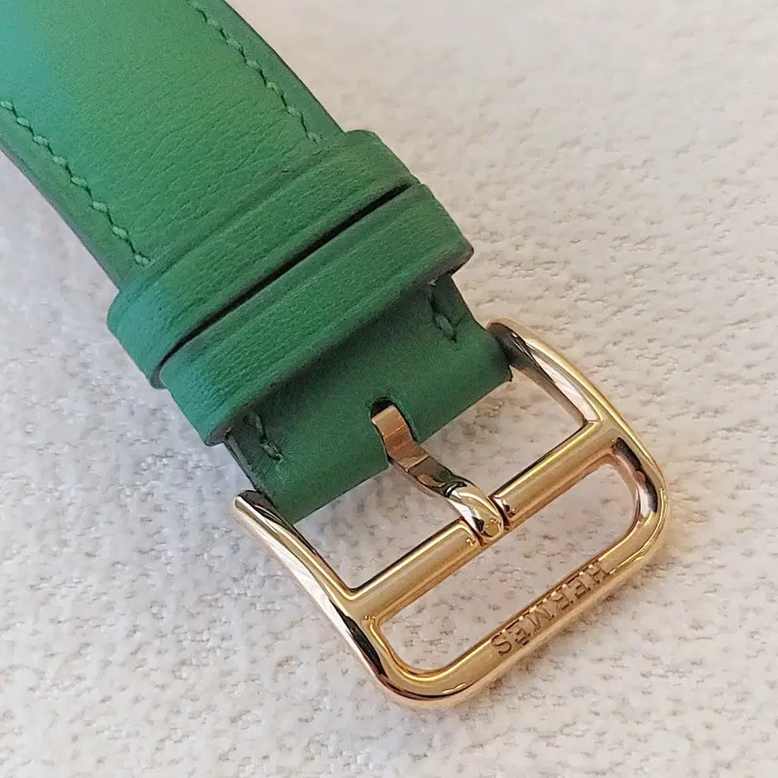 에르메스 슬림 데르메스 옐로우골드 시계 39.5mm 3057 사진 6