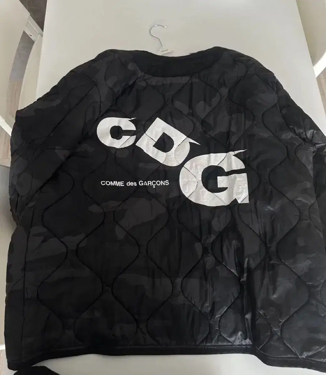 Cdg Alpha Liner Jacket Black Camo L