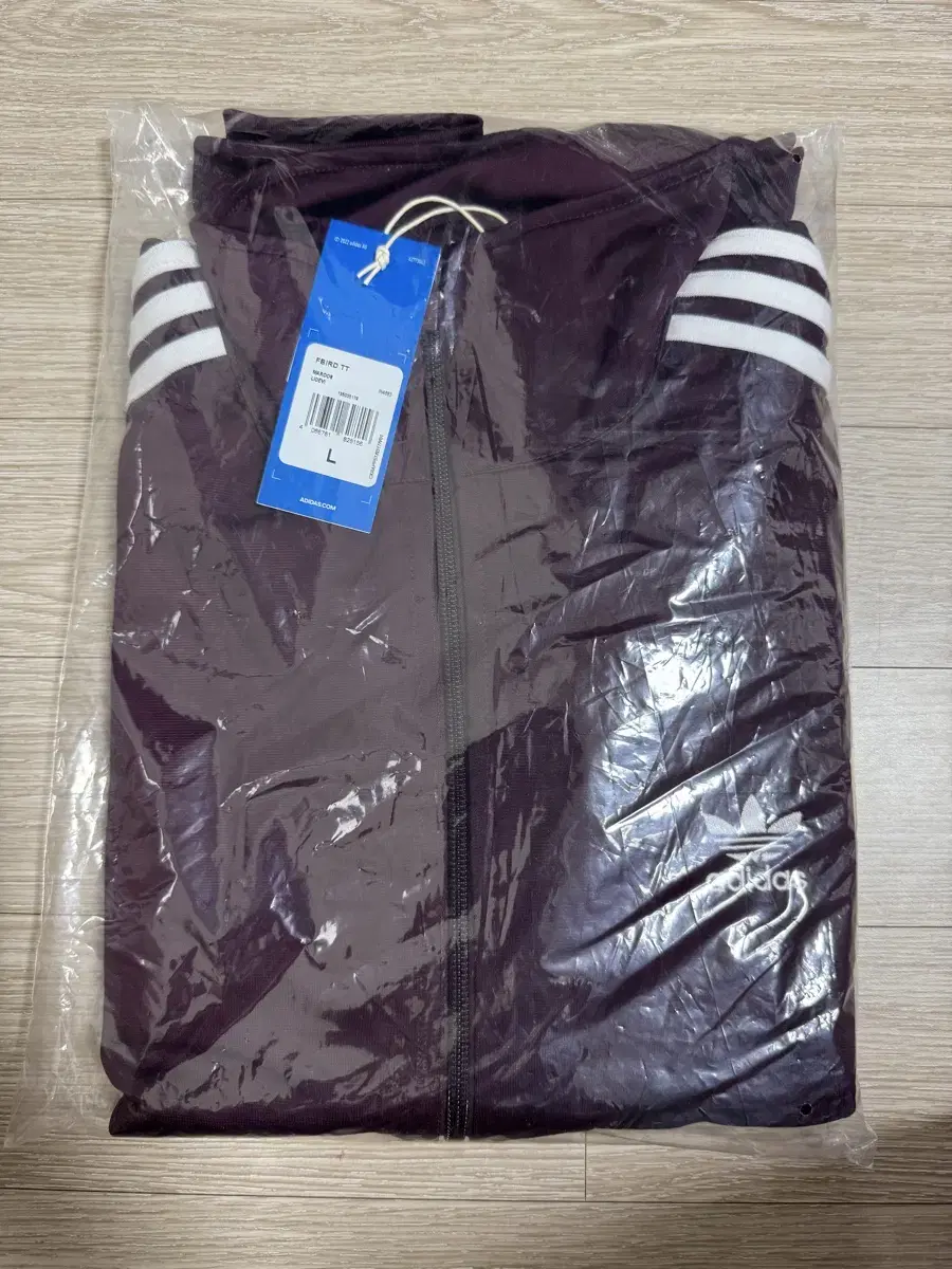 [L] Adidas Firebird Tracktop Burgundy