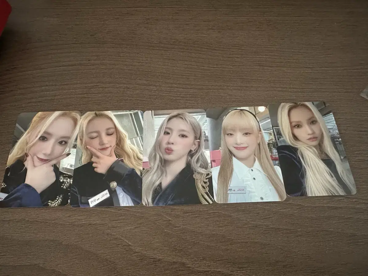 Idle fanmeeting photocard