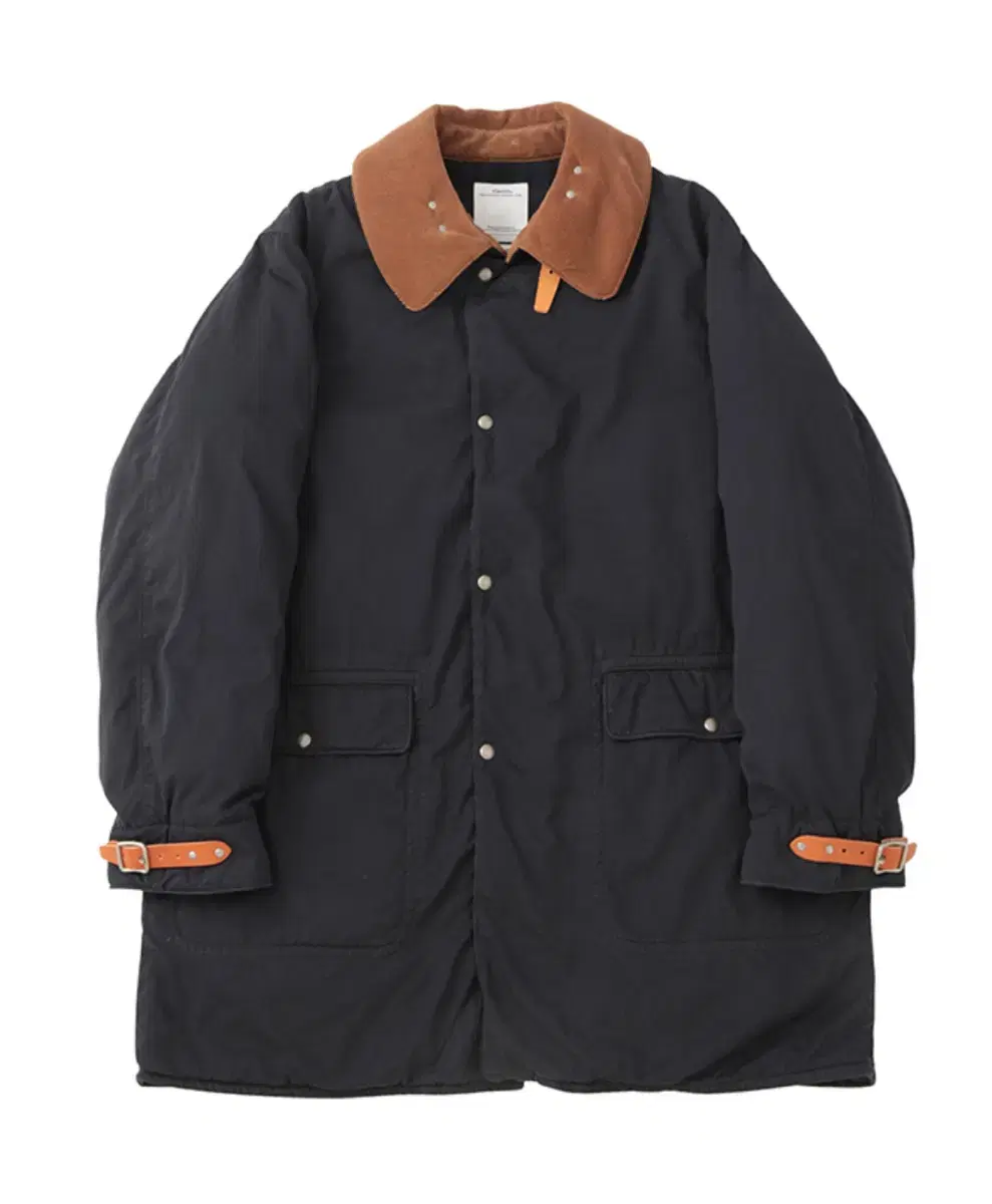 (4) visvim 24aw black kite coat navy