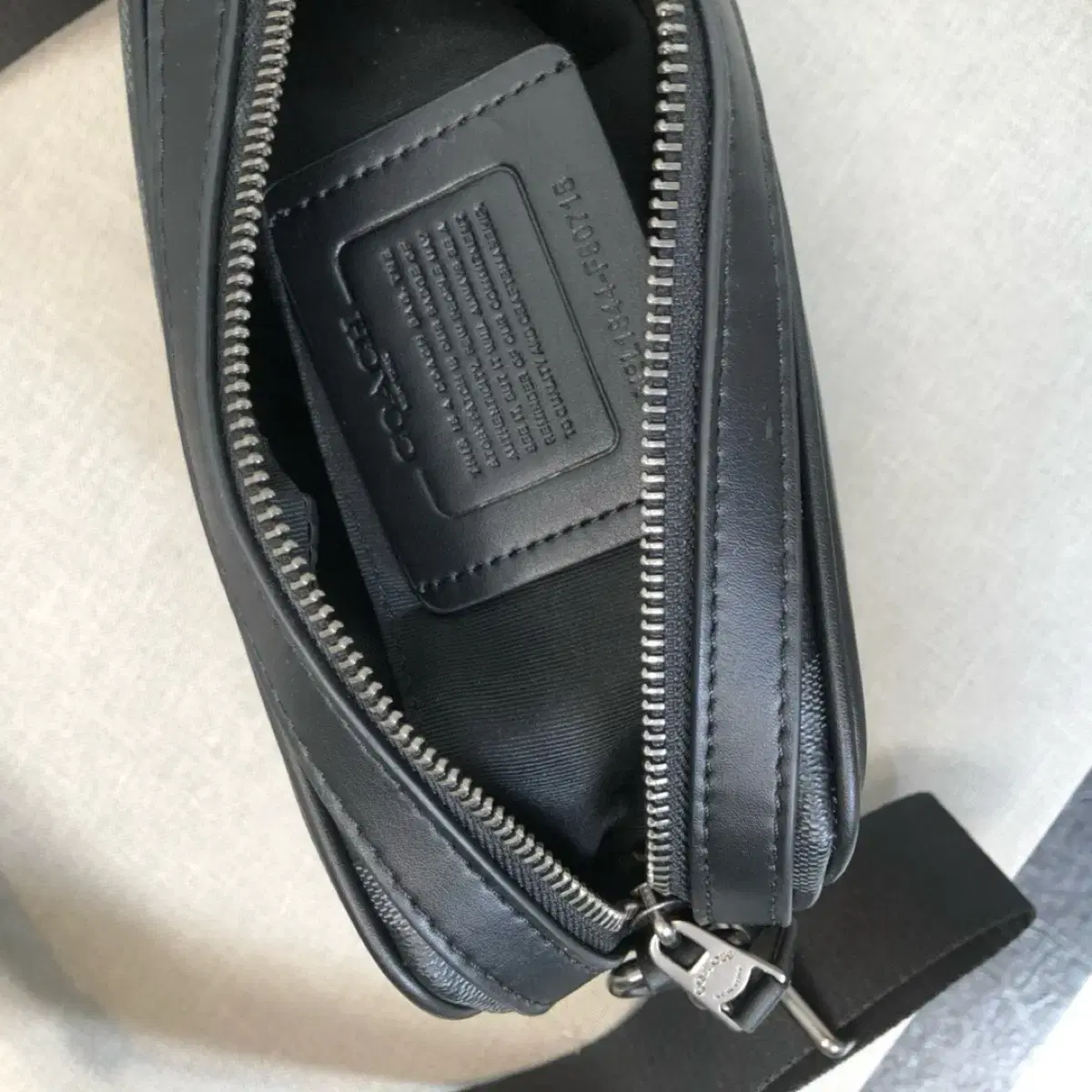 코치 COACH 가방 숄더백 F50715 차콜X블랙 그레이엄 크로스백