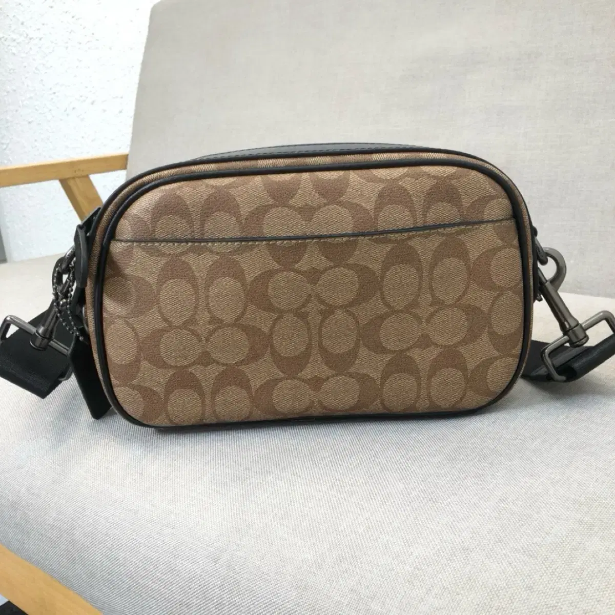 코치 COACH 가방 숄더백 F50715 차콜X블랙 그레이엄 크로스백