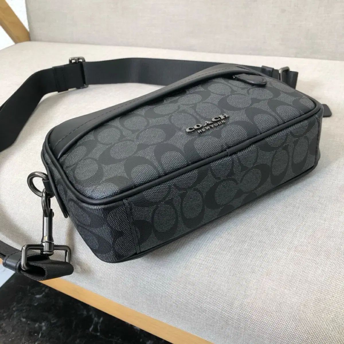 코치 COACH 가방 숄더백 F50715 차콜X블랙 그레이엄 크로스백