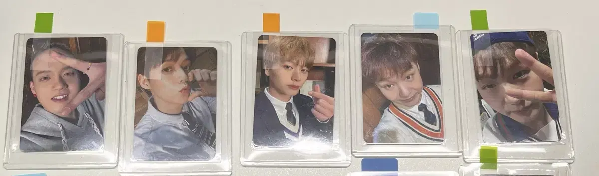 MyBreeze photocard 팔아요(peniel,yook sungjae,minhyuk,lee changsub)