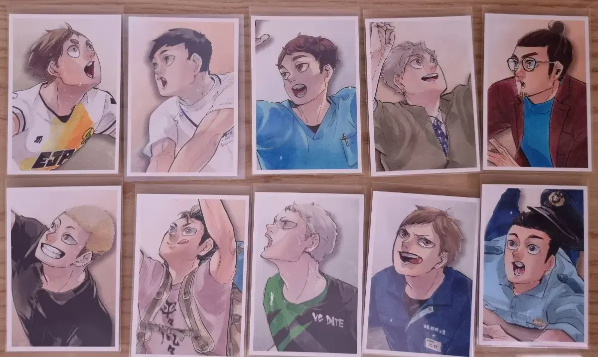 Sell 10 Haikyuu 10th Anniversary Photo Cards in Bulk