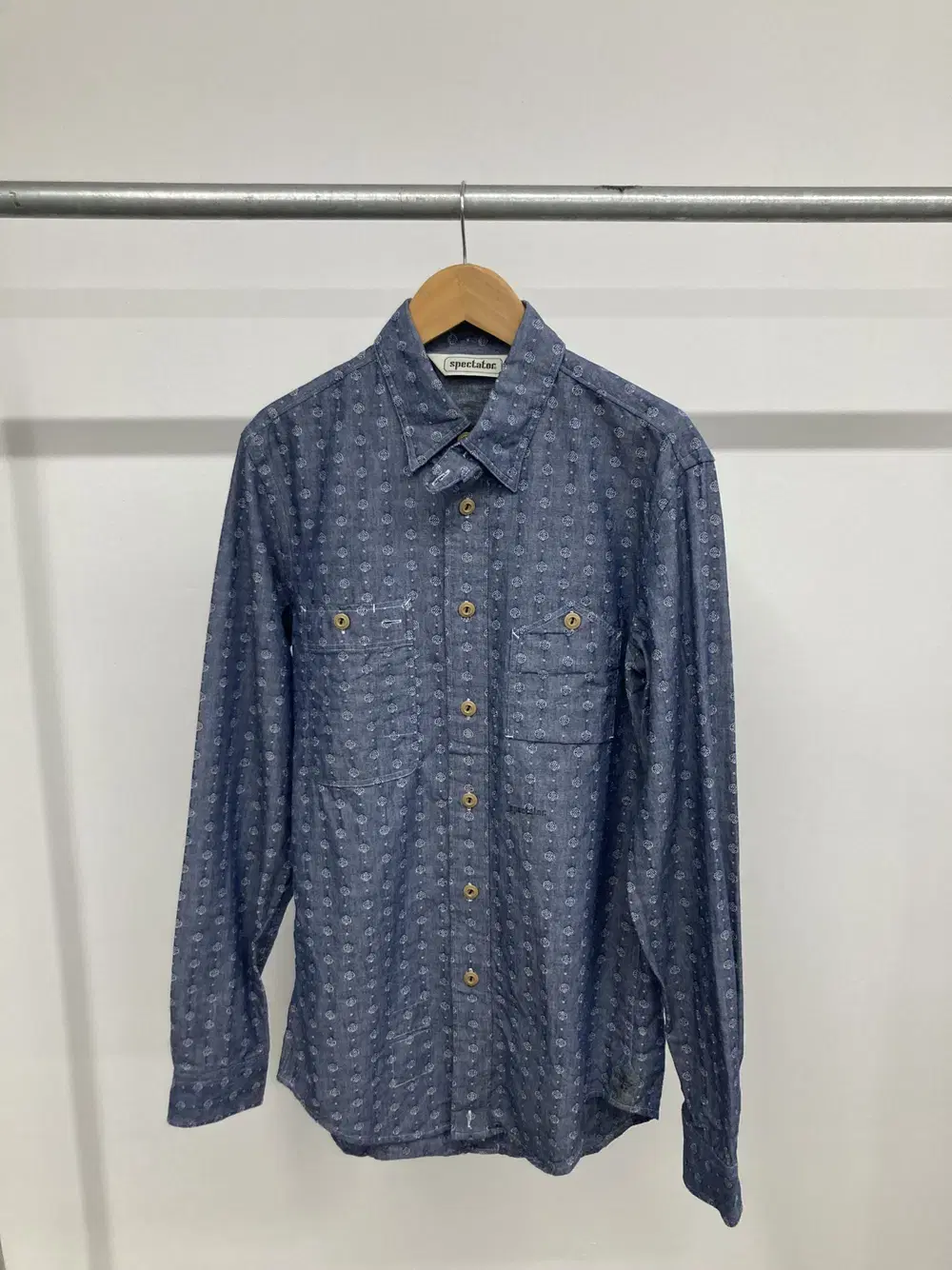 Spectator Chambray Cotton Work Shirt