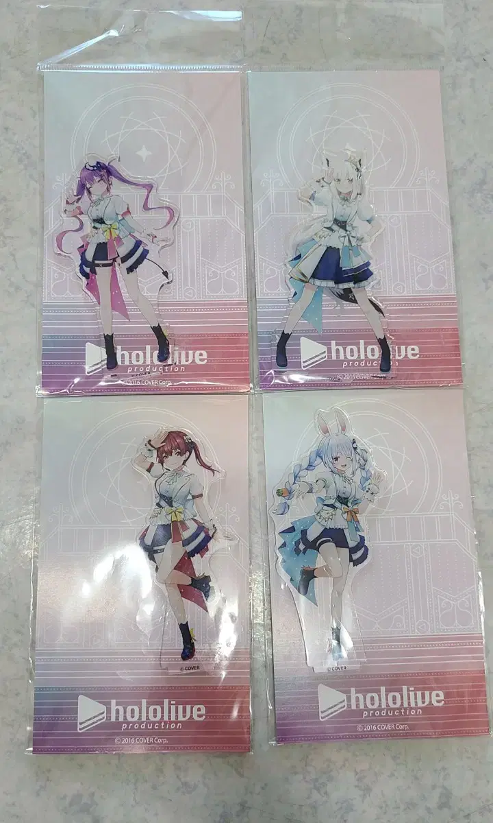 HoloLive Bright Hoshomarine Pecora Towa Fubuki Acrylic Stands