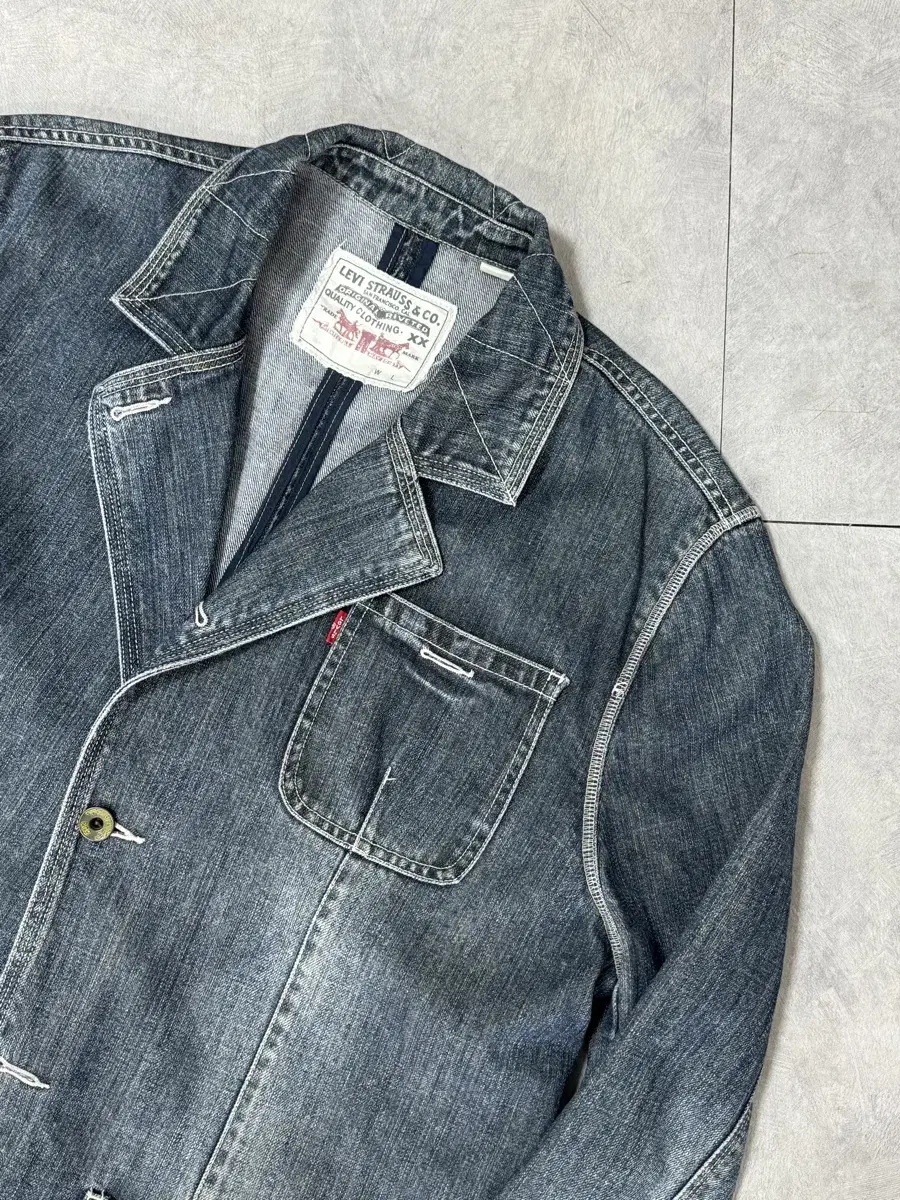 Levi's Original Vintage Denim Stitched BlazerXL