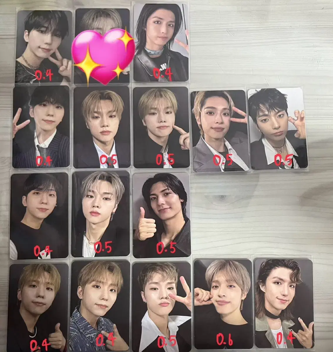 xdiz Closed Beta Concert AdmissionPhotocard wts Gunil Soojeong Gaon Odd Juyeon Han Joon