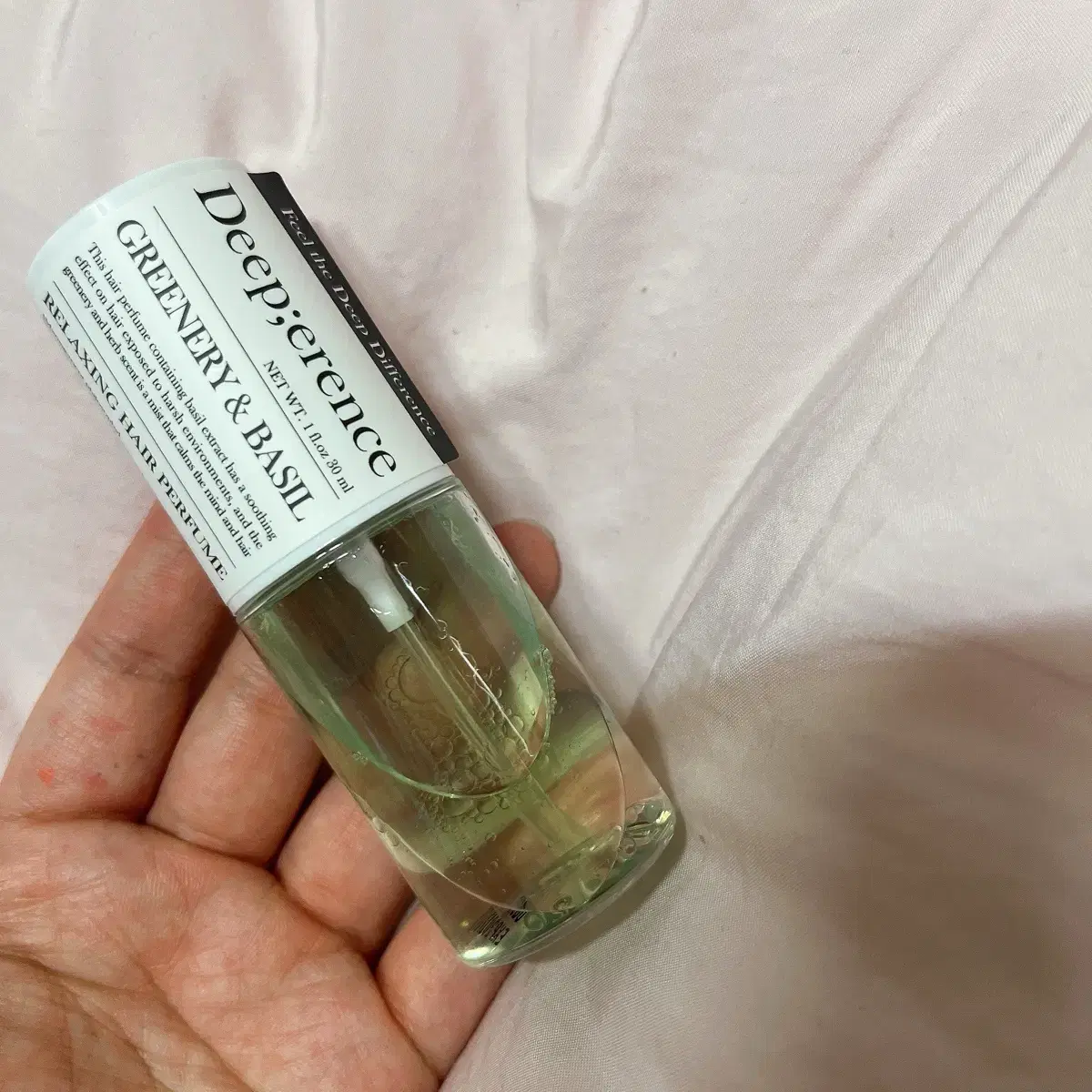 딥퍼랑스 릴렉싱 헤어 퍼퓸 미스트 30ml (그리너리 & 바질)