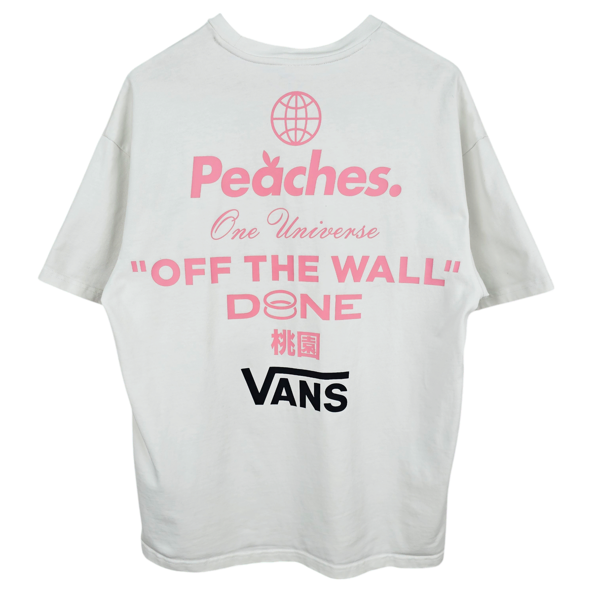 [M] VANS x Peaches 피치스x반스 콜라보 티셔츠