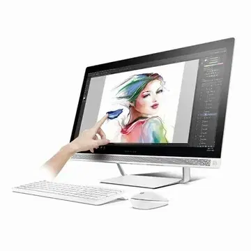 HP 27인치 올인원PC (코어i7/램24G/SSD512/외장그래픽)