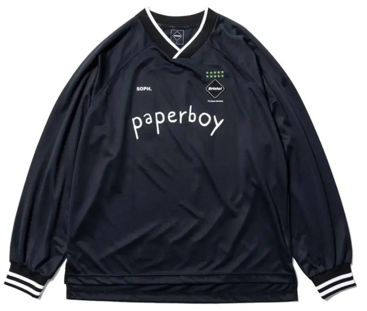 [xl] f.c.r.b x paperboy game shirt