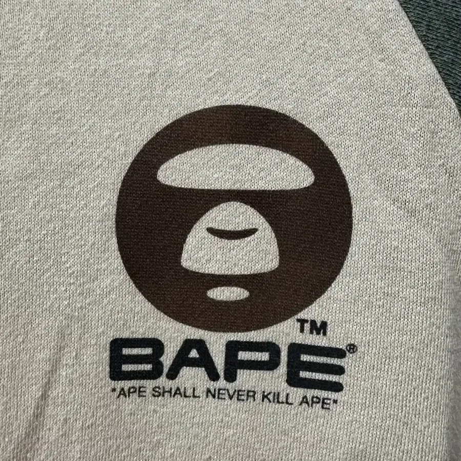 베이프 에이프 Aape 긴팔 니트