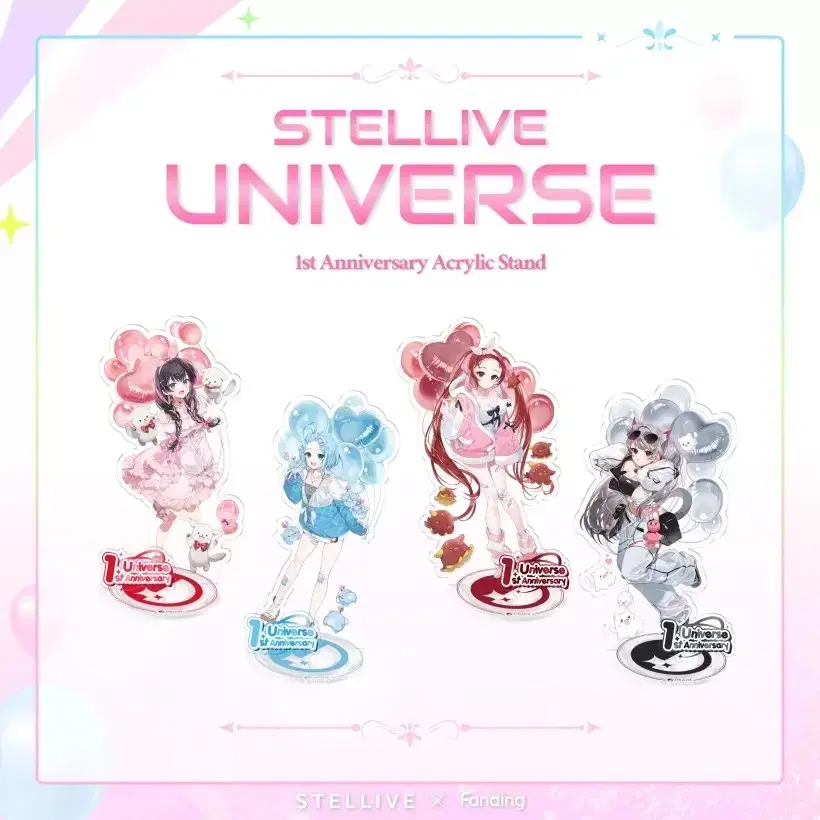 Stellar Live 2GiSAeng 1st Anniversary Acrylic Stand Set