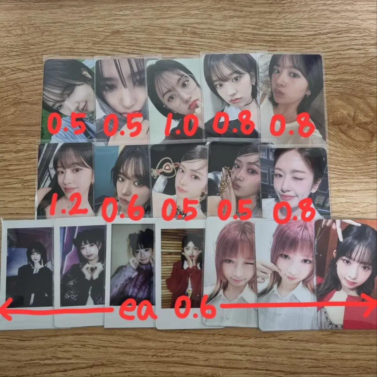 ive lay switch unreleased photocard wts ahn yujin autumn lay jang wonyoung leeseo