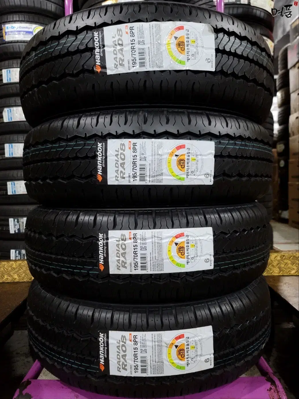 포터타이어 한국 RADIAL RA08 195/70R15 104/102R