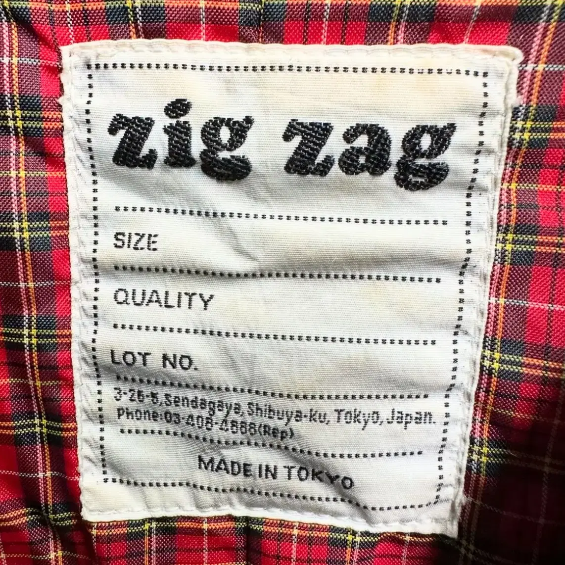 ZIG ZAG CLUB JAPAN VTG JACKET