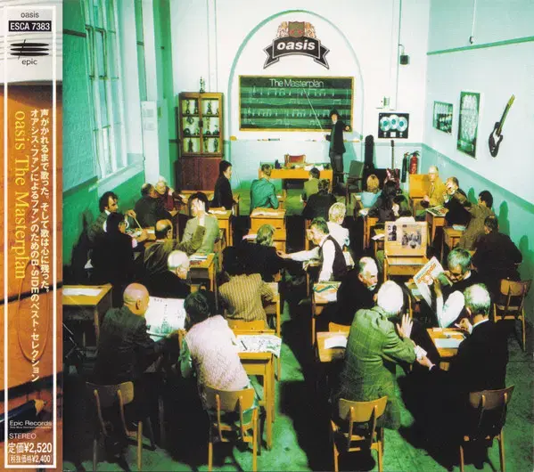 Oasis - The Masterplan (CD)일본반1998Obi민트급