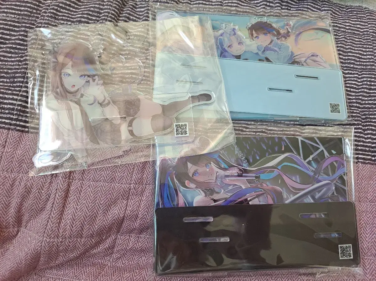 Stellive unofficial goods Airikanna Ayatsuno Uni AR Acrylic Diorama Unofficial Goods