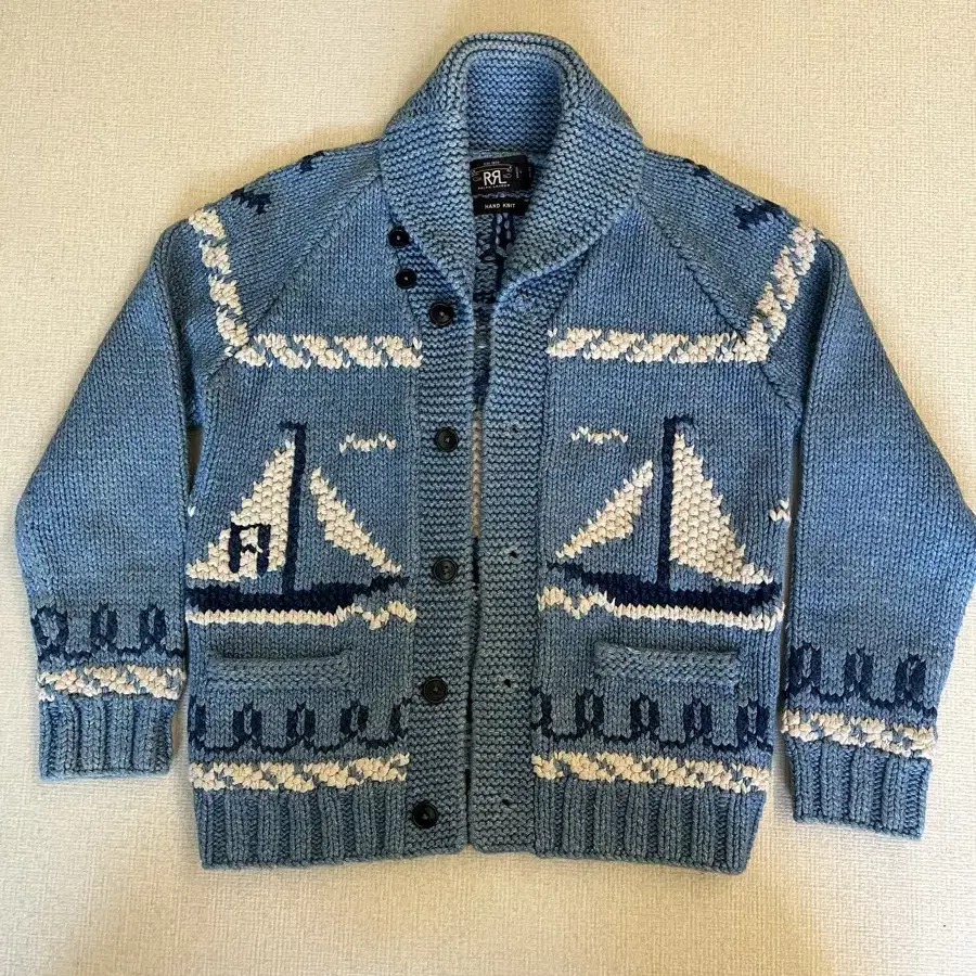 RRL HANDMADE COWICHAN CARDIGAN