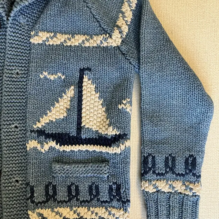 RRL HANDMADE COWICHAN CARDIGAN