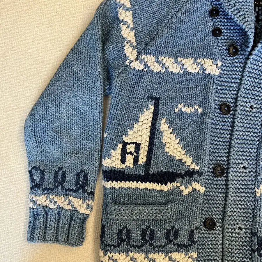 RRL HANDMADE COWICHAN CARDIGAN