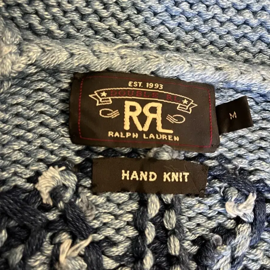 RRL HANDMADE COWICHAN CARDIGAN