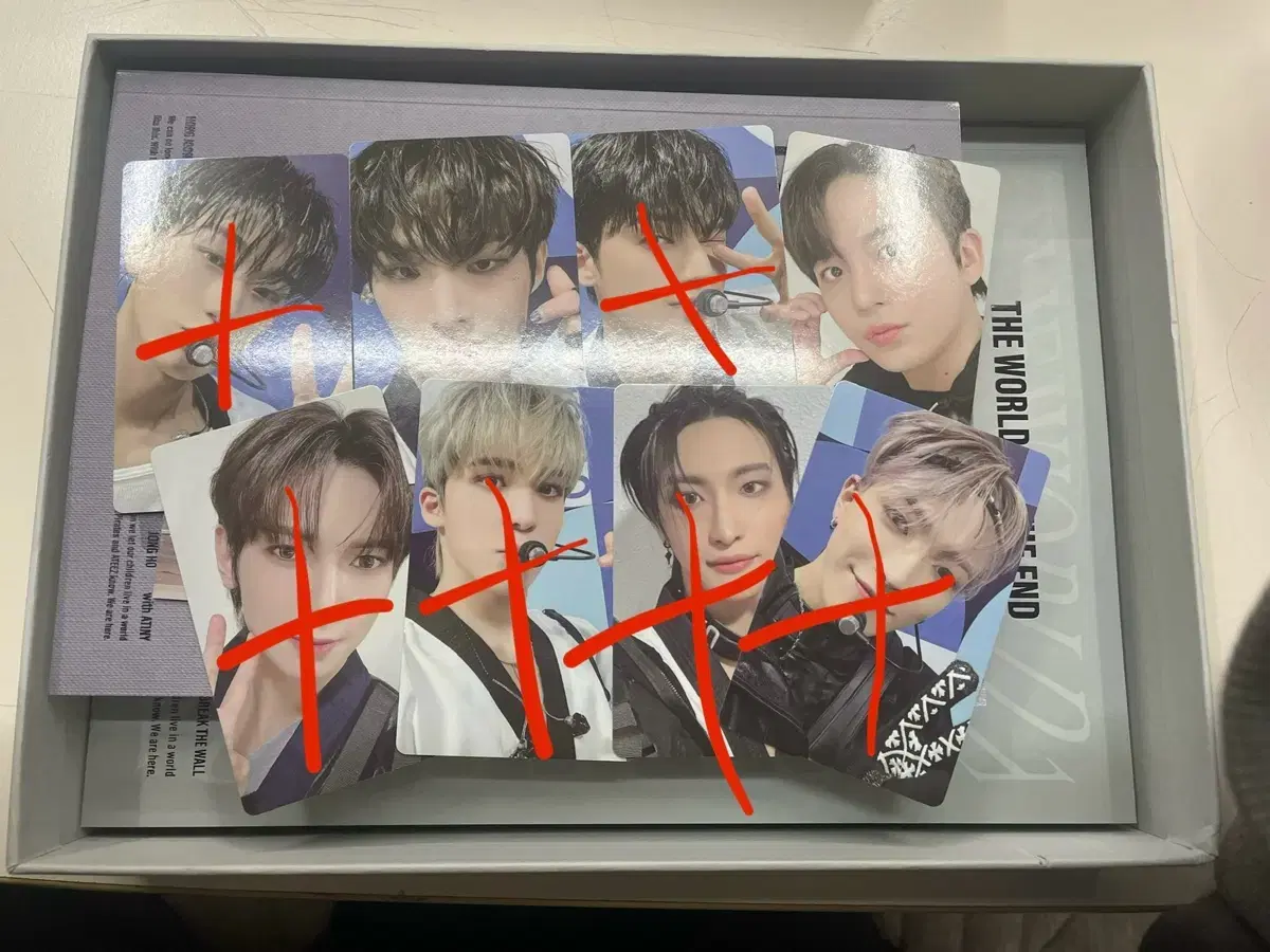 ateez jongho mingi playrecords photocard wts