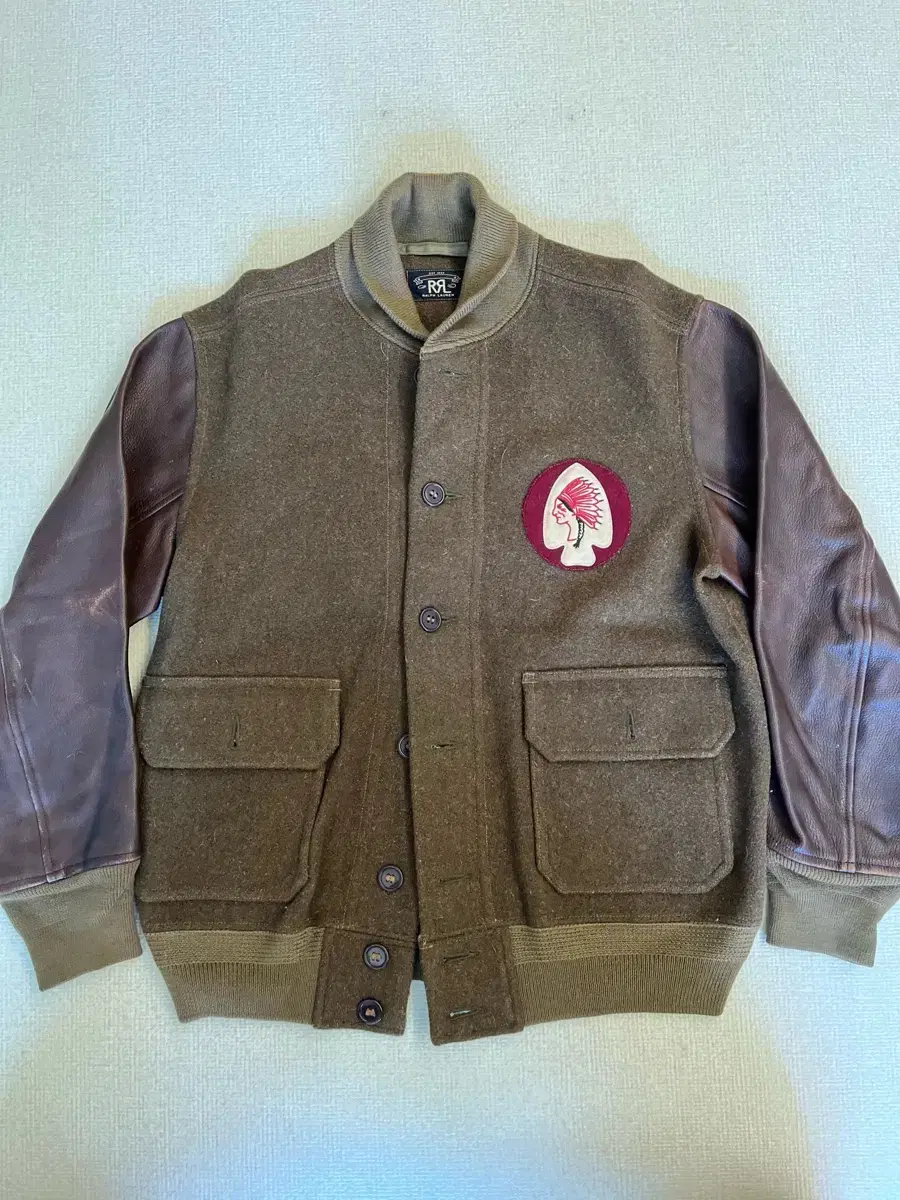 RRL ROSS VARSITY JACKET