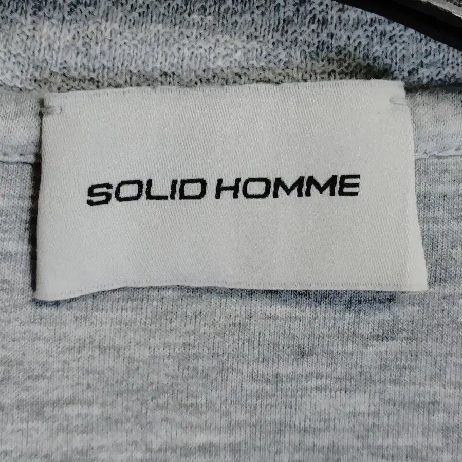 SOLID HOMME 솔리드옴므 모직 나일론 면혼용 맨투맨