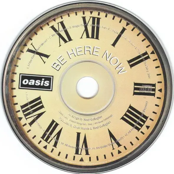 Oasis - Be Here Now (CD) 영국반 초판 민트급 중고