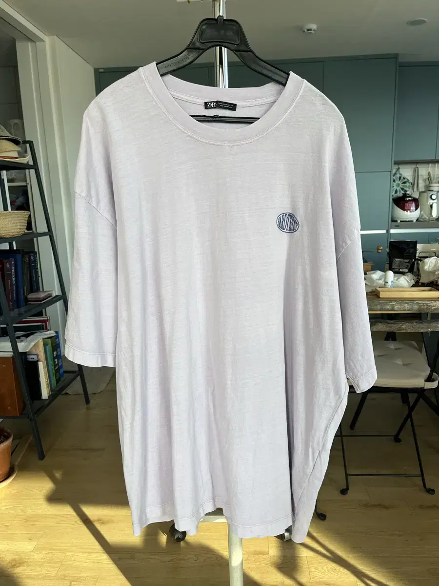 Zara Overfit T-shirt in Light Lavender