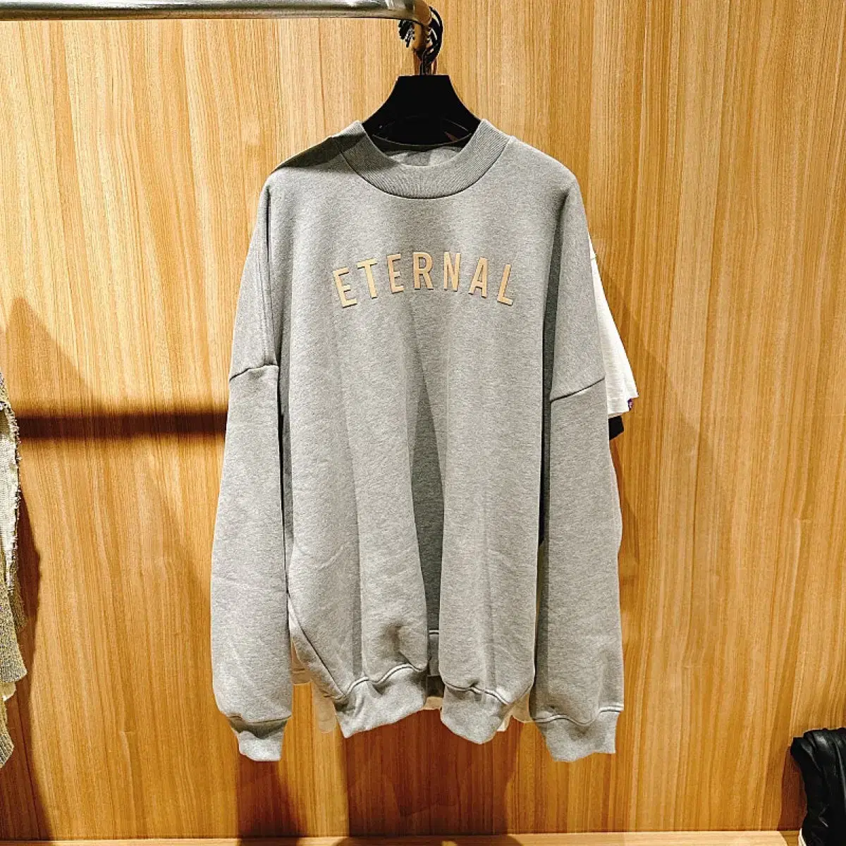 (Genuine/New) Fear of God Men's Gray Eternal Oversized Top