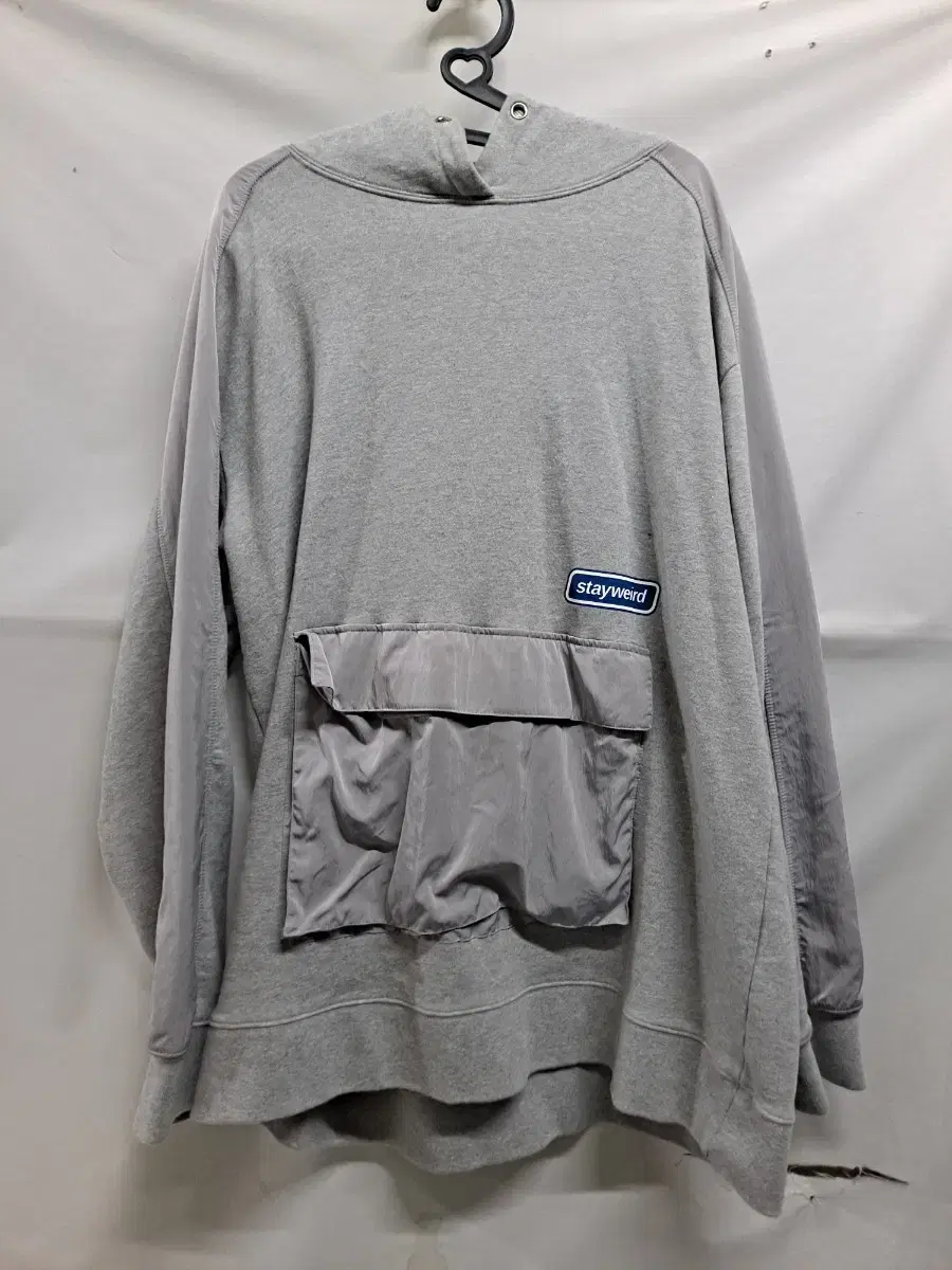 (L) Long Direction Nylon Hoodie