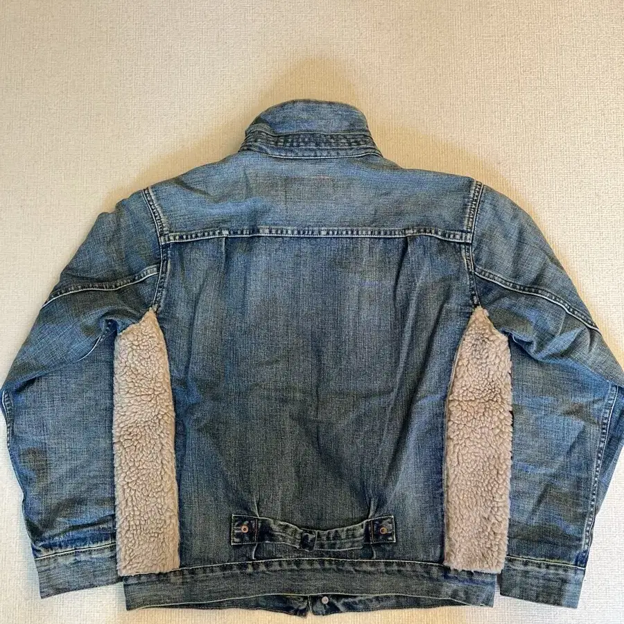 RRL SECOND TYPE GRIZZLY DENIM JACKET