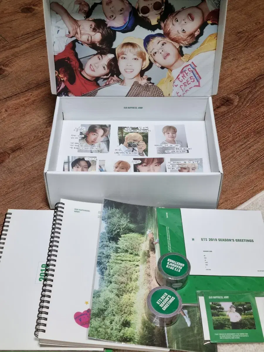 2019 bangtan seasons greetings BabyPhoto jimin BTS season's greetings full set WTS