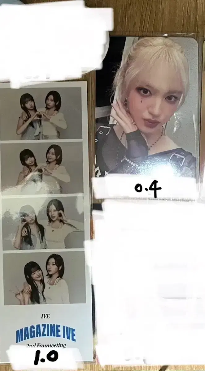 아이브 포카 슈스쉽 MD 단체 유진원영리즈이서