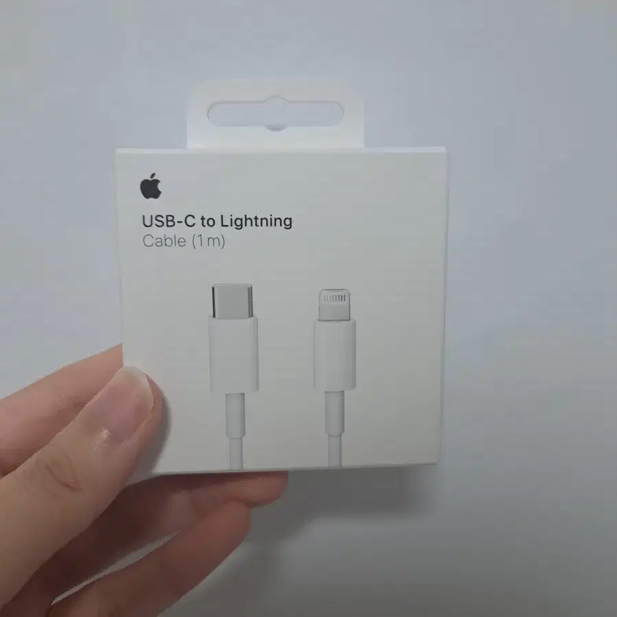 정품 애플 충전기선 c타입 충전기 usb-c to lightning