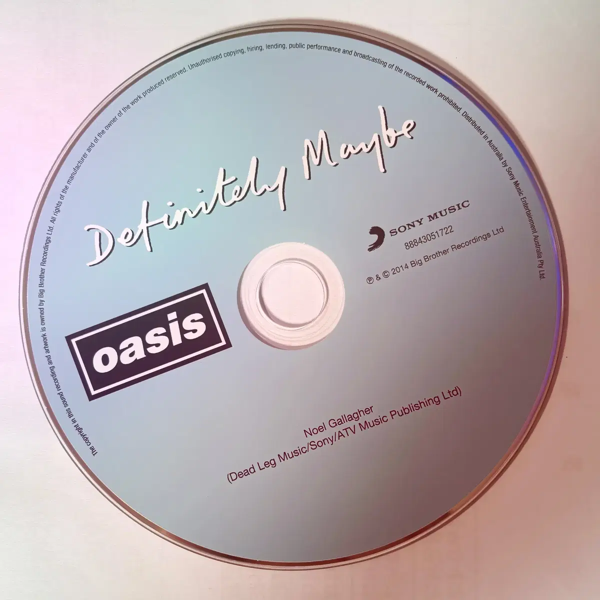 Oasis - Definitely Maybe (CD)호주반2014미사용